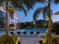 Pool Deck at Dusk | Apartments in Tampa, FL | 5 Oaks at Westchase