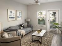 Living Room | Apartments in Orlando, FL | The Hudson