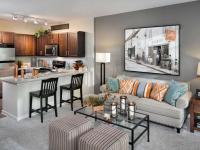Model Living Area | Apartments in Williamsburg, VA | Founders Village