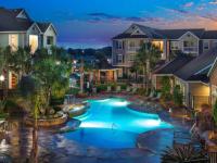Evening Pool | Apartments in Port Arthur, TX | Stone Creek