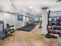 Fitness Center Weights | Apartments in Kennesaw, GA | The Ellison