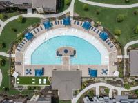 Saltwater Pool Top View | Apartments in Fort Worth, TX | Alleia at Presidio