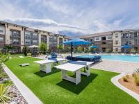 Poolside Gaming Area | Apartments in Fort Worth, TX | Alleia at Presidio