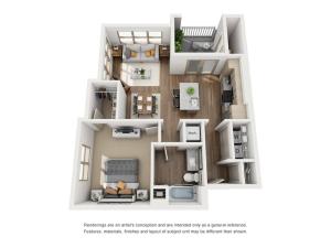 A2 Premium Floor Plan