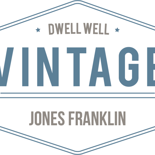 vintage jones franklin logo