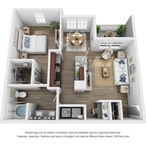 A2 Renovated Floor Plan