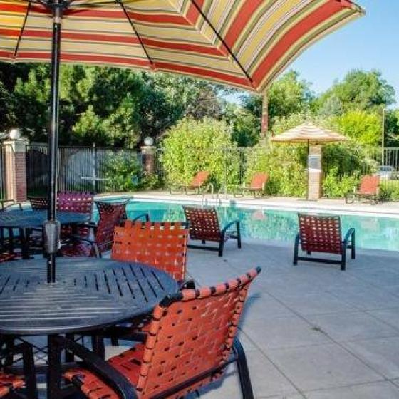 Sundeck and Pool Area | Dayton Meadows Apartments | Apartments in Denver CO