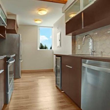 Modern Kitchen | Bellevue Washington Apartments For Rent | Sylva on Main
