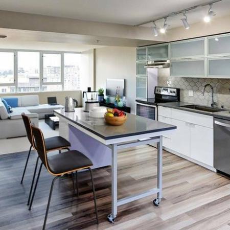 Elegant Kitchen | Bellevue Washington Apartments | Sylva on Main