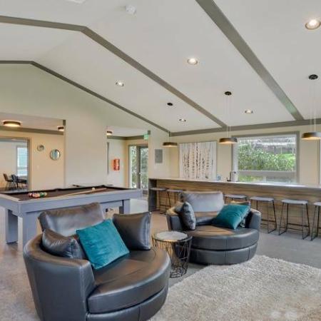 Community Resident Lounge  | Apartments In Shoreline WA | Ballinger Commons
