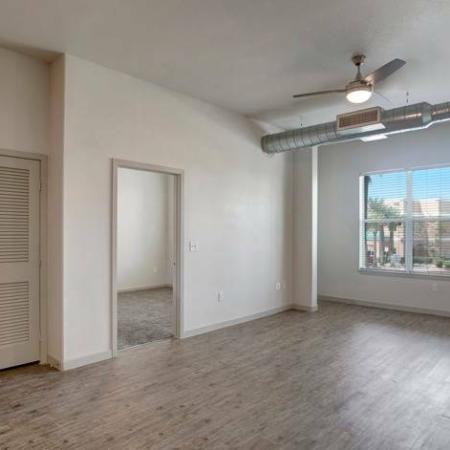 Urban Industrial Vibe with Exposed Ducts Throughout | Las Vegas Apartments for Rent | Lofts at 7100