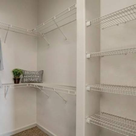 Generously Sized Closets with Racking | Apartments in Las Vegas NV | Lofts at 7100