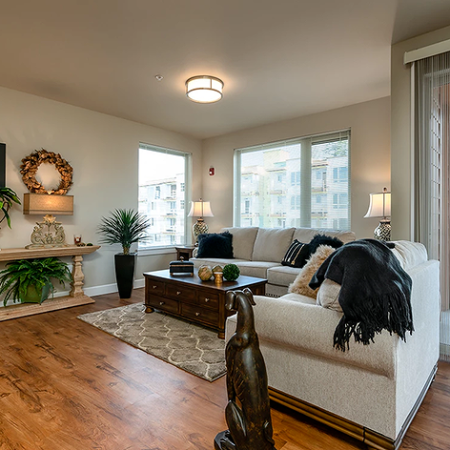 Elegant Living Room Area | Apartments in Lacey WA | Toscana Apartment Homes