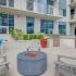 Resident Lounge & Fire Pit | Crossroads at the Gulch | Apartments In Nashville