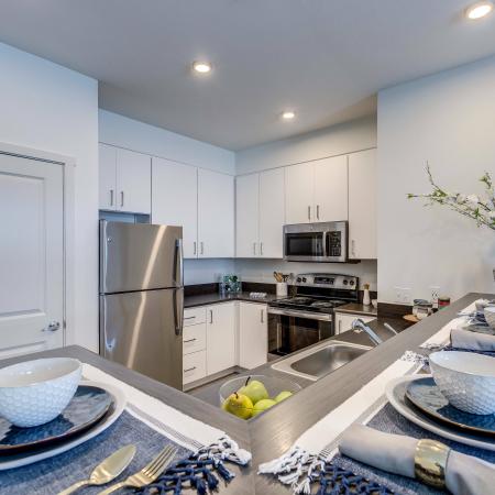 Modern Kitchen | Apartments In Lacey Wa | The Marq on Martin