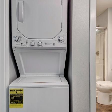 Stackable Washer & Dryer | Beaverton OR 2 Bedroom Apartments | Arbor Creek
