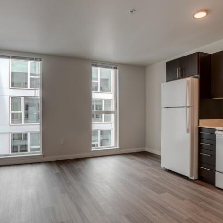 621 Spacious Kitchen | HANA Apartments | Apartments In Seattle Washington