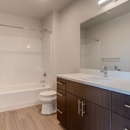 718 Bathroom Storage | HANA Apartments | Apartments Seattle WA