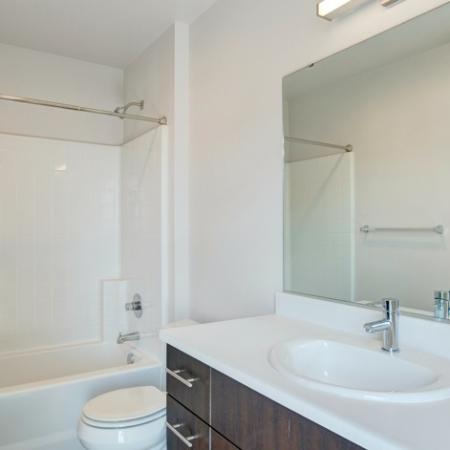 712 Bathroom Storage | HANA Apartments | Apartments Seattle WA