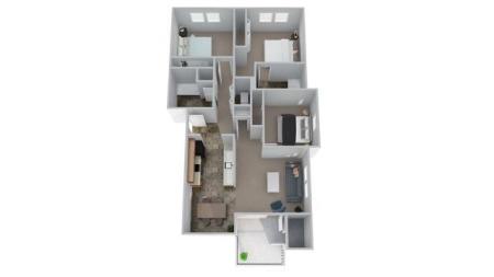 Three Bedroom Two Bath | Tualatin OR Apartments for Rent | River Ridge