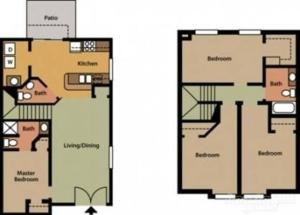 Four Bedroom 2.5 Bath | Clearfield UT Apartments | Heather Estates