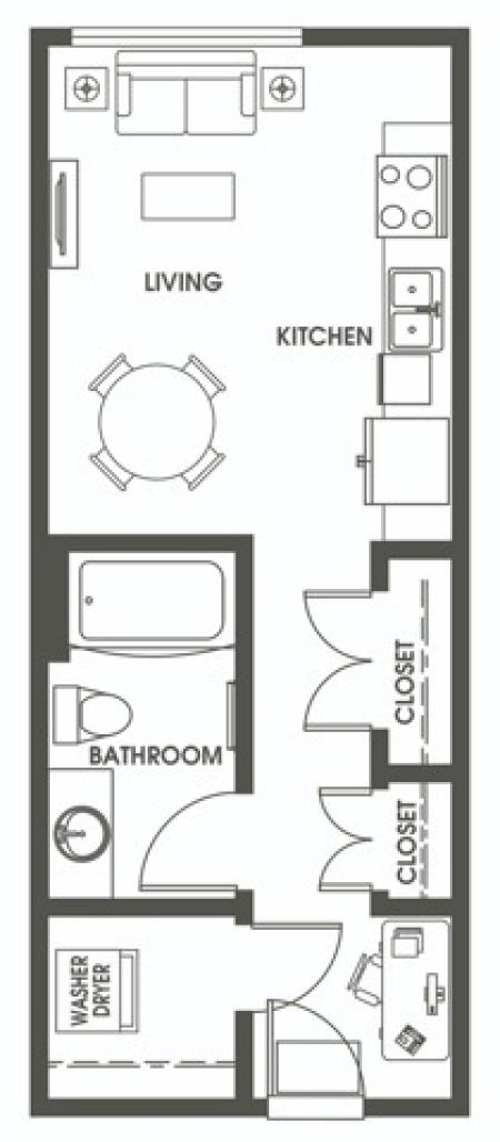 Studio S4A | Apartments in Seattle WA | 624 Yale