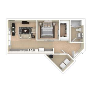 Studio Apartments | Kent WA Apartments | Midtown 64 Apartments