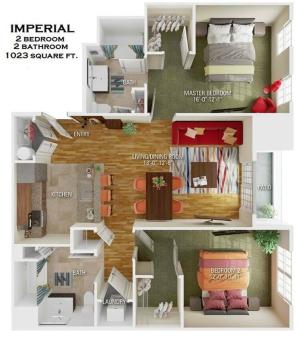 Imperial floorplan
