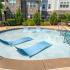 West Nashville TN Apartments for Rent - Summit at Nashville West Apartments - Beautiful Landscaping Surrounds Gated Pool with In-Pool Sun Loungers