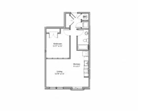 A5- ONE BEDROOM ONE BATH