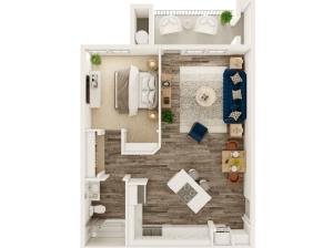 Water Tower Flats one bed one bath 826 sqft