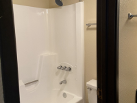 full bath with shower tub combo at deer valley village