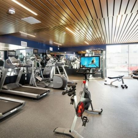 Cutting Edge Fitness Center | Allston Massachusetts Apartments | TRAC 75