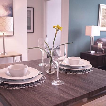 Spacious Dining Room | Portsmouth NH Luxury Apartments | Veridian Residences
