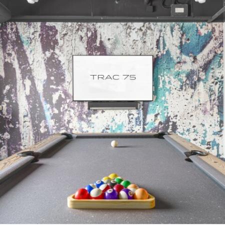 Pool table and Game Room TRAC 75