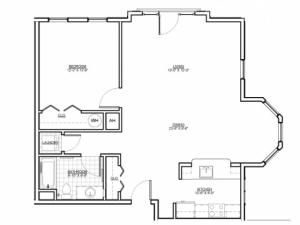 Floor Plan 4 | Luxury Apartments Malden MA | Wellington Parkside