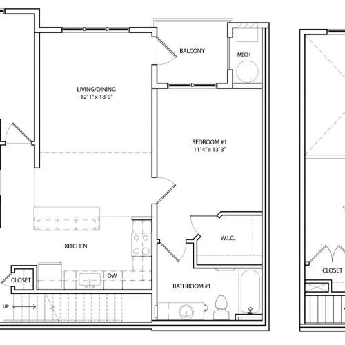 Floor Plan 18 | KW8 | Overlook at Franklin Square