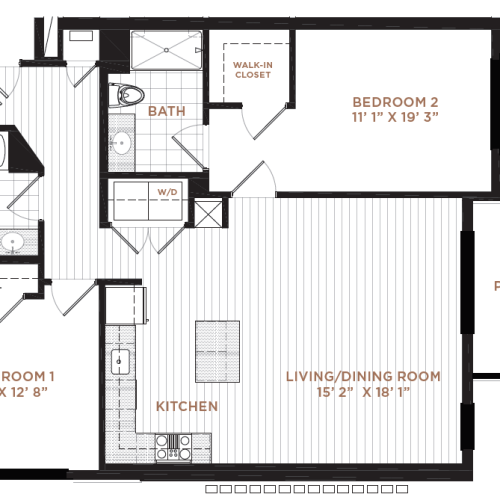 Floor Plan 9 | Apartment In Derry NH | Corsa