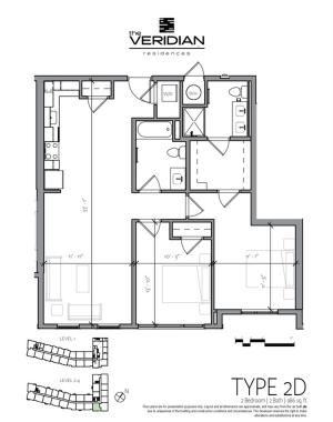 Floor Plan 5 | Apartments Near Portsmouth NH | Veridian Residences