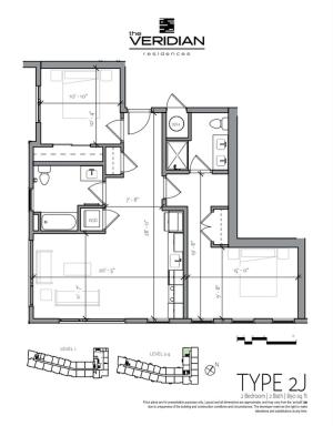 Floor Plan 11 | Portsmouth NH Luxury Apartments | Veridian Residences