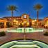 Liv Avenida  Apartments for rent in Chandler AZ - night time pool and spa glowing