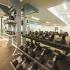 Interior gym/fitness area of Sora in Inglewood, CA