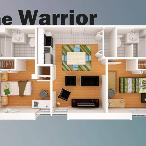 The Warrior Floor Plan