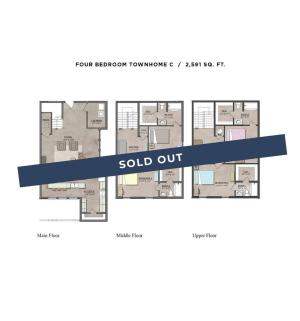4 Bedroom Townhome C - Sold Out