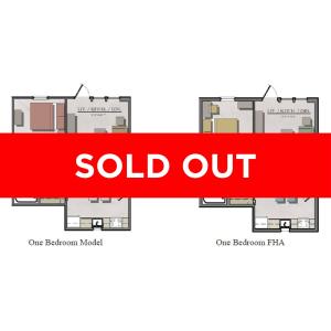 1BR/1BA SOLD OUT
