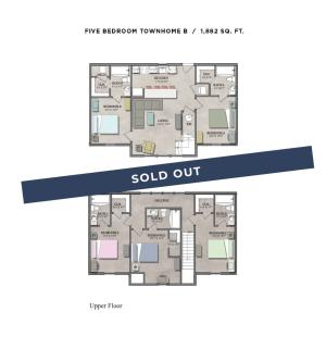 Sold Out 4 Bedroom Townhome C