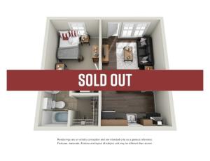 1x1 Lodge UnFurnished - Sold Out