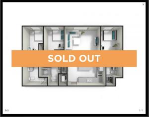 3 Bedroom 3 Bathroom - Sold Out
