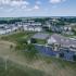 Ariel view of the community at The Landings at Chandler Crossings | East Lansing MSU Off-Campus Apartments