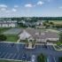 Birdseye view of the apartment community at The Landings at Chandler Crossings | Student Housing Near Michigan State University